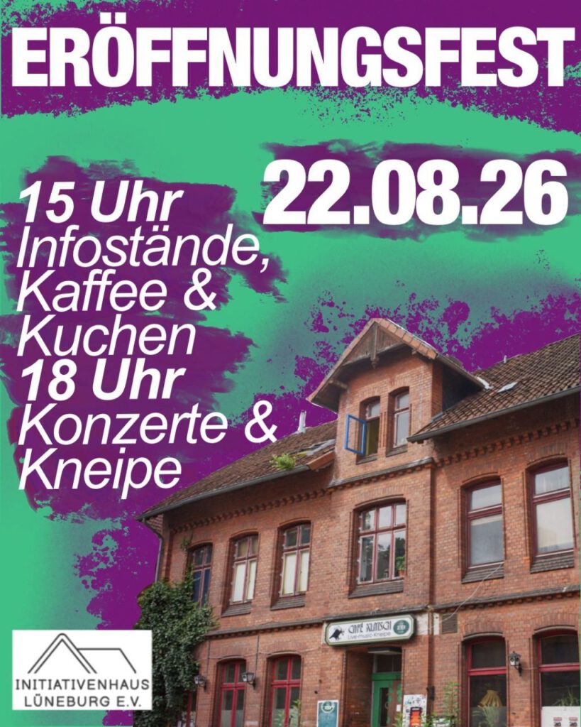 22.08.2026 Initiativenhaus Lüneburg